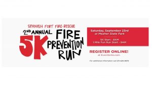fire prevention 5k run promotional